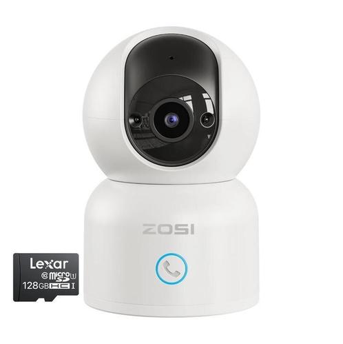 babyfoon Beveiliging Ip Camera 2K 360, Kinderen en Baby's, Babyfoons