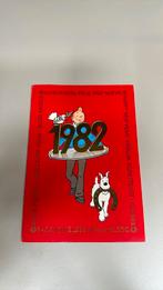Nieuwjaarskaart 1982 Herge kuifje/tintin, Ophalen of Verzenden, Gebruikt
