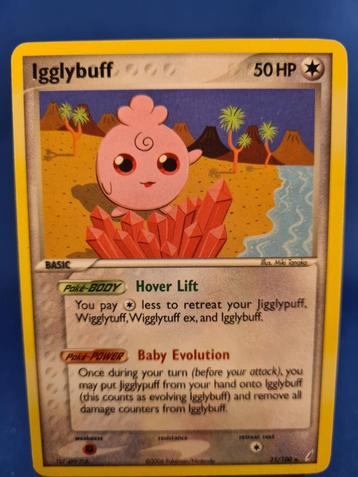 Igglybuff 21/100 - Crystal Guardians beschikbaar voor biedingen