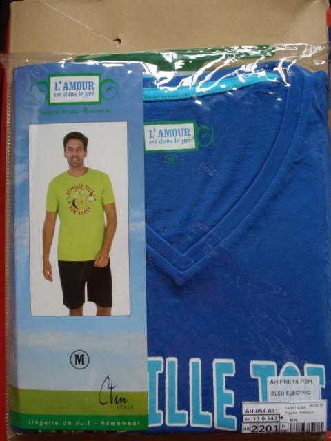 Pyjama short Medium 'Reveille-toi, mon amour' CTM Style l'am, Vêtements | Hommes, Pyjamas, Neuf, Taille 48/50 (M), Envoi