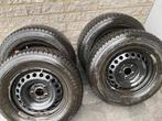 4 winterbanden op 215/65 R16 stalen velg in zeer goede staat, Auto-onderdelen, Banden en Velgen, Ophalen, 16 inch, Banden en Velgen