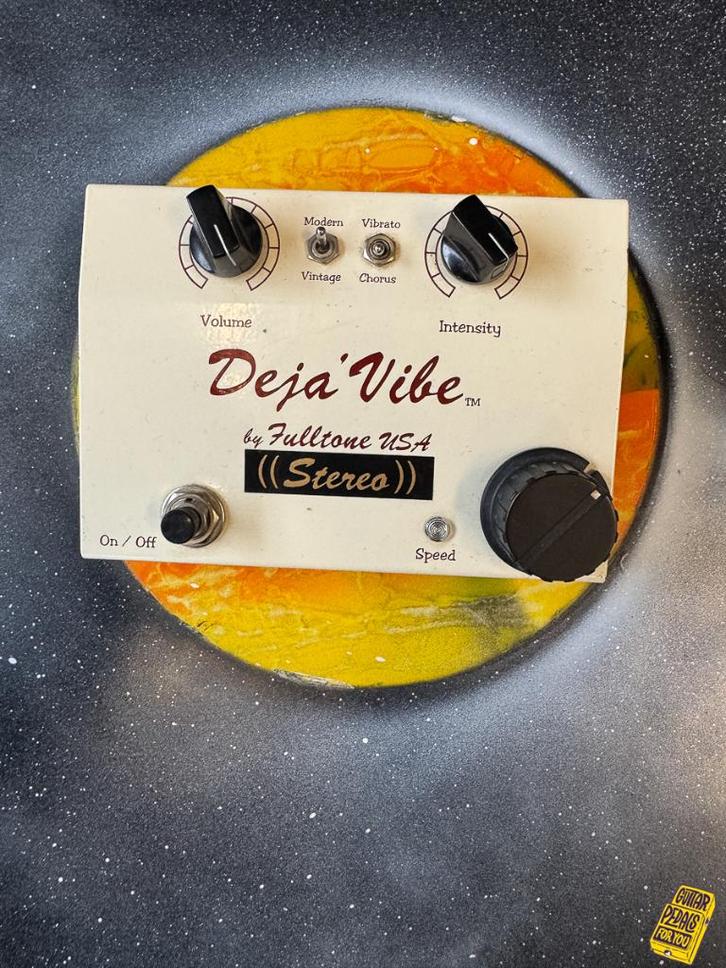 Fulltone Mini Deja Vibe Stereo, Muziek en Instrumenten, Effecten, Gebruikt, Chorus, Overige typen, Ophalen of Verzenden