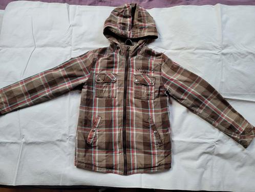 T158 H&M houthakkersjas als nieuw, Kinderen en Baby's, Kinderkleding | Maat 158, Zo goed als nieuw, Jongen, Trui of Vest, Ophalen of Verzenden