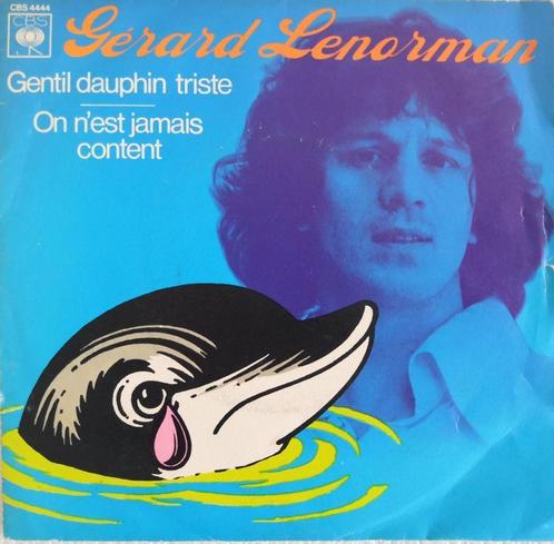 GERARD LENORMAN - Gentil dauphin triste (single), CD & DVD, Vinyles Singles, Utilisé, Single, Pop, 7 pouces, Enlèvement ou Envoi