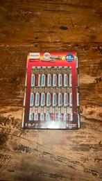 40 AA batterijen Philips, Ophalen of Verzenden, Nieuw