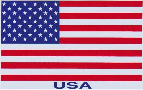 USA vlag sticker #8, Motos, Accessoires | Autocollants, Envoi