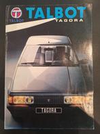 TALBOT TAGORA 1982 BROCHURE 28 PAGINA'S Frankrijk, Ophalen of Verzenden, Gelezen, Overige merken