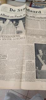 De standaard 1958, Verzamelen, Tijdschriften, Kranten en Knipsels, Ophalen of Verzenden