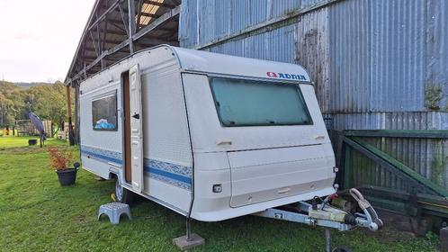Caravan adria unica 502 dk, Caravans en Kamperen, Caravans, Particulier, tot en met 5, 750 - 1000 kg, Treinzit, Adria, Dwarsbed