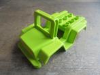 Lego Duplo Car Body Jeep with Headlights Pattern(zie foto's), Kinderen en Baby's, Duplo, Gebruikt, Ophalen of Verzenden, Losse stenen