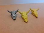 Vintage cowboys, 3 skulls., Verzamelen, Poppetjes en Figuurtjes, Ophalen of Verzenden, Zo goed als nieuw