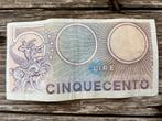 500 lires italiennes 1979, Envoi