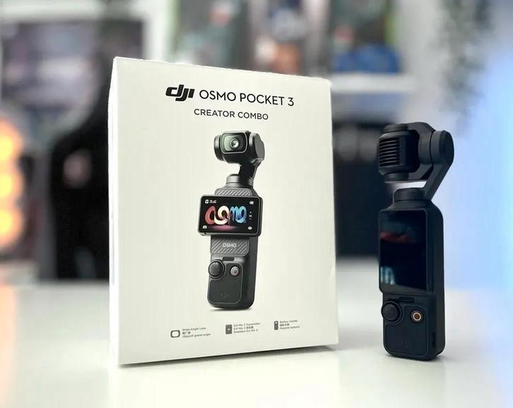 DJI Osmo Pocket 3 Combo – Neuf, Audio, Tv en Foto, Videocamera's Digitaal, Nieuw, Camera, Ophalen of Verzenden
