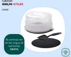 Tupperware cakeset, Ophalen of Verzenden, Nieuw