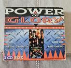Cd box : power of glory ,  42 Rock Metal Hits ( 3 cd's), Ophalen of Verzenden, Zo goed als nieuw
