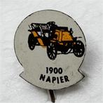 SP0351 Speldje 1900 Naper geel, Collections, Broches, Pins & Badges, Utilisé, Enlèvement ou Envoi
