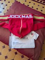 Prachtige jockstrap voor heren, sexy rood en geel, maat L, Ophalen of Verzenden, Blauw