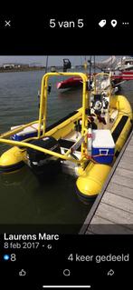 Zodiac met nieuwe trsilet, Watersport en Boten, Rubberboten, Ophalen, Gebruikt, 70 tot 120 pk, Zodiac