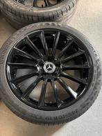 19 inch Breedset Mercedes AMG 5x112 GT C E CLS E63 velgen, Banden en Velgen, Personenwagen, Zomerbanden, Ophalen