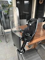 Zo goed als nieuw fietsstoeltje voor voorop met windscherm., Fietsen en Brommers, Fietsaccessoires | Fietsstoeltjes, Ophalen, Zo goed als nieuw