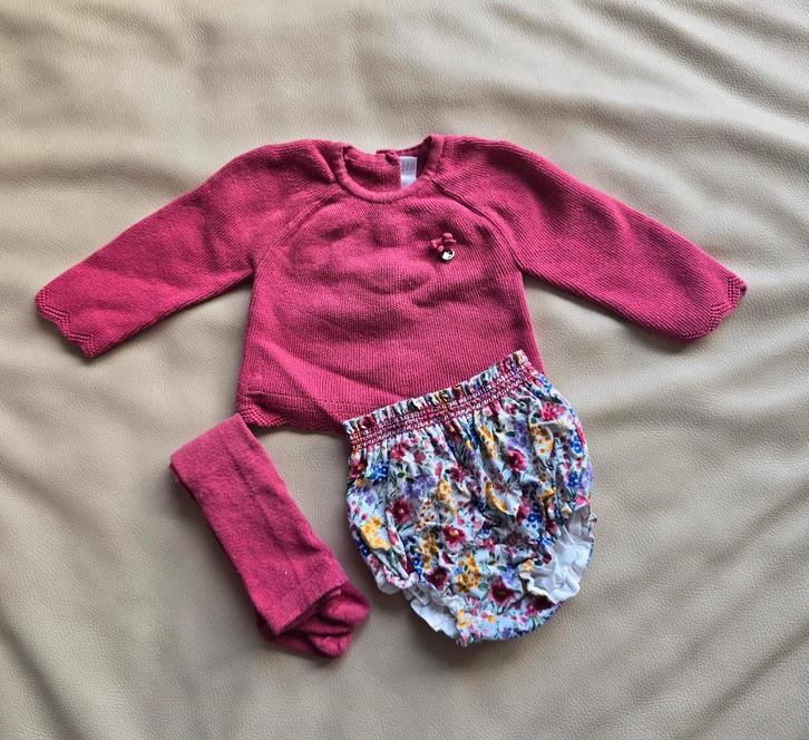 Setje Mayoral - maat 68, Kinderen en Baby's, Babykleding | Maat 68, Zo goed als nieuw, Meisje, Setje, Ophalen of Verzenden