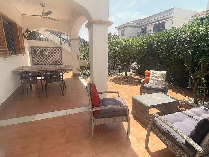 Stijlvol gelijkvloers appartement op 400 m van het strand, Immo, Buitenland, Spanje, Appartement, Dorp