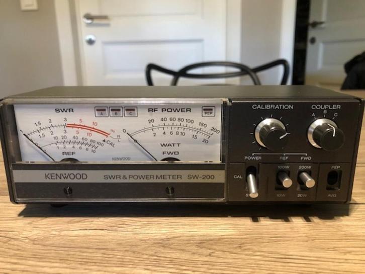 Kenwood SW-200 swr/pwr 2 couplers (1.8-150 en 140-450mhz ), Telecommunicatie, Zenders en Ontvangers, Gebruikt, Ophalen of Verzenden