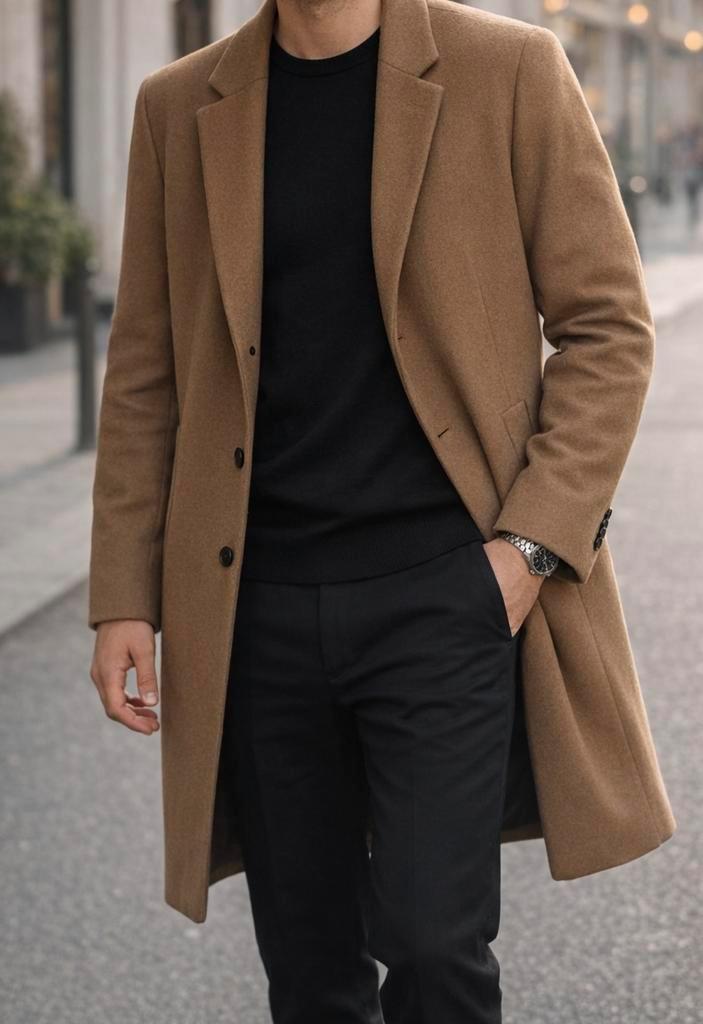 Manteau Homme cognac élégant Taille M, Vêtements | Hommes, Costumes & Vestes, Comme neuf, Enlèvement ou Envoi