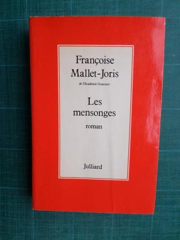 Les mensonges (Françoise Mallet-Joris) – 1975 – 275 pages beschikbaar voor biedingen