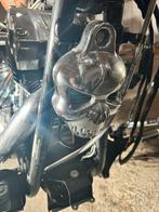 Skull Harley cache klaxon pour Softail, Motos