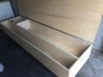 Grote houten opbergkoffer, Ophalen of Verzenden, Zo goed als nieuw