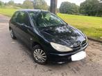 Peugeot 206 1100cc essence 3P MOD 2004 ctok, 5 places, Berline, Noir, Tissu