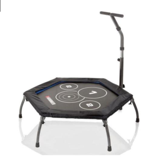 Hammer Cross Jump Fitness Trampoline, Sport en Fitness, Fitnessmaterialen, Gebruikt, Armen, Benen, Borst, Buik, Rug, Ophalen of Verzenden