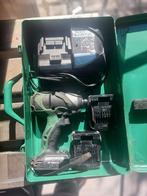 Hitachi Accu Slagschroevendraaier, Doe-het-zelf en Bouw, Gereedschap | Boormachines, Ophalen, Gebruikt, Overige typen, Variabele snelheid
