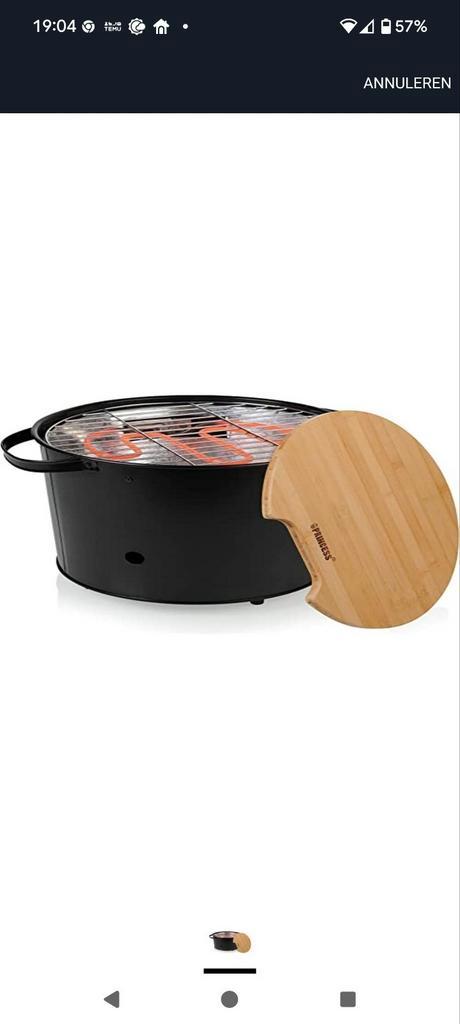 princess tafelbbq, Tuin en Terras, Barbecue-accessoires, Nieuw, Ophalen