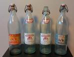 4 anciennes bouteilles Source du Vieux Château Modave, Collections, Utilisé, Enlèvement ou Envoi