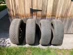 set winterbanden op velg, Auto-onderdelen, Banden en Velgen, Ophalen, Gebruikt, 16 inch, Banden en Velgen