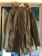 Warme kaki parka - Clockhouse, C&A, Ophalen, Zo goed als nieuw, Maat 46/48 (XL) of groter