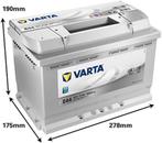 VARTA E44 Silver Dynamic 77Ah 780A batterij, Nieuw, Ophalen of Verzenden