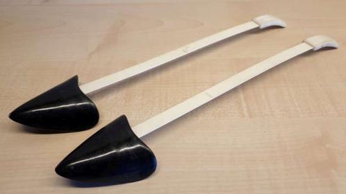 1 paar vintage, retro zwart plastiek pasvormen damesschoenen, Kleding | Heren, Schoenen, Zwart, Ophalen of Verzenden