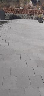 Dalle en pierre bleu 30x30x3cm, Tuiles de terrasse, Utilisé, 10 m²² ou plus, Enlèvement