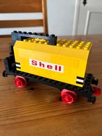 Lego 136 Classic Shell trein wagon 4,5/12 volt jaren ‘70, Kinderen en Baby's, Speelgoed | Duplo en Lego, Complete set, Gebruikt