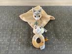 Disney Bambi Stampertje baby knuffel set, Ophalen of Verzenden, Zo goed als nieuw, Rammelaar