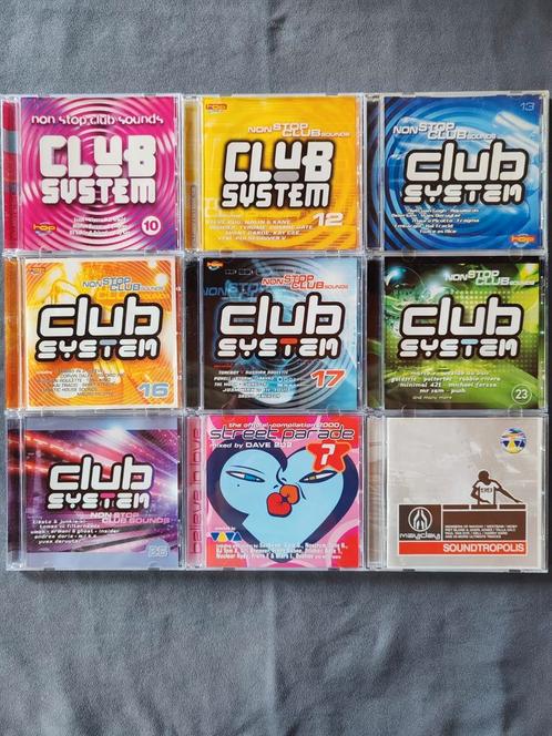 Lot 60 CD Mixed (Techno, Trance, Etc...), Cd's en Dvd's, Cd's | Dance en House, Gebruikt, Techno of Trance, Ophalen of Verzenden