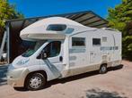 Mobilhome-FIAT DUCATO-MIZAR-XL GARAGE-6PL GEKEURD-klaar, Caravans en Kamperen, Mobilhomes, Diesel, Particulier, 6 tot 7 meter