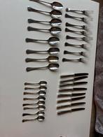 Couverts en métal argenté 8 pièces, Maison & Meubles, Cuisine | Couverts, Enlèvement ou Envoi, Comme neuf, Ensemble de couverts