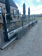 Terras windschermen, Tuin en Terras, Ophalen, Gebruikt, IJzer, Met poort