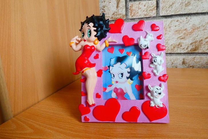 Betty Boop fotolijst 1996, Verzamelen, Beelden en Beeldjes, Nieuw, Mens, Ophalen of Verzenden