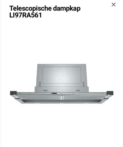 NIEUWE telekopische dampkap afzuigkap SIEMENS LI97RA561, Elektronische apparatuur, Afzuigkappen, Nieuw, Ophalen