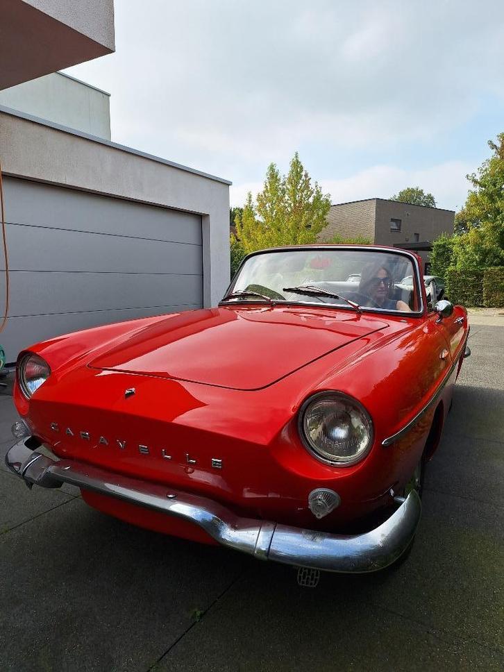Belgische Renault Caravelle Cabrio van 1966, Auto's, Oldtimers, Particulier, Renault, Benzine, Cabriolet, 2 deurs, Handgeschakeld